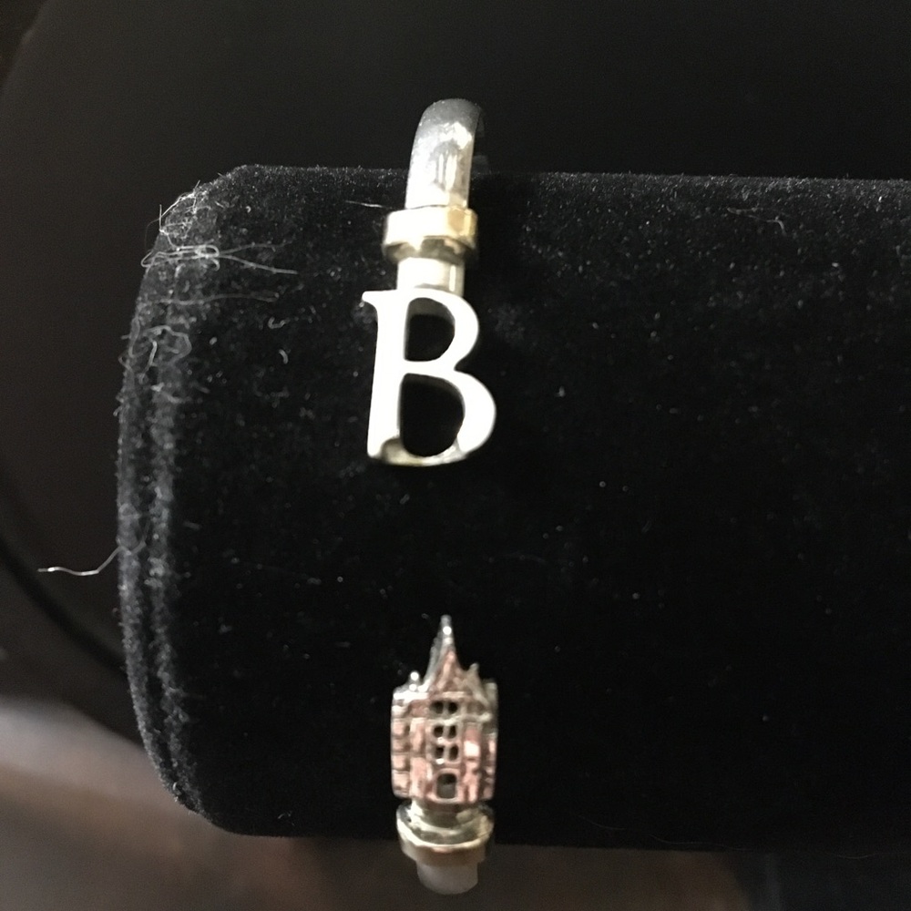 Sterling and Gold bracelet.  14k and 925 stamped Biltmore destination bracelet